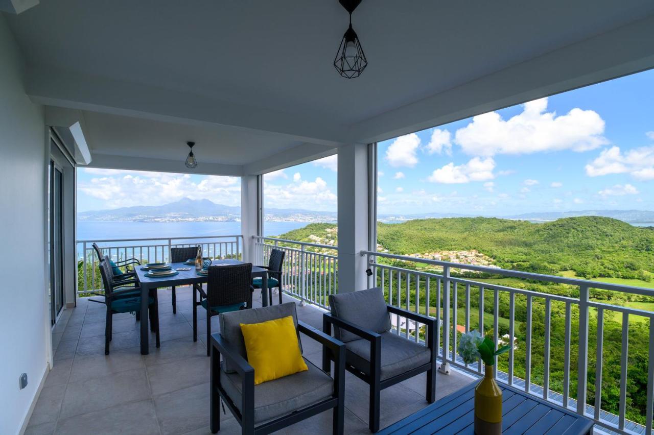 Villa Edina , Exceptionnel Aux Trois Ilets,T3 Vue Incroyable Sur Fdf Les Trois-Ilets Exteriér fotografie